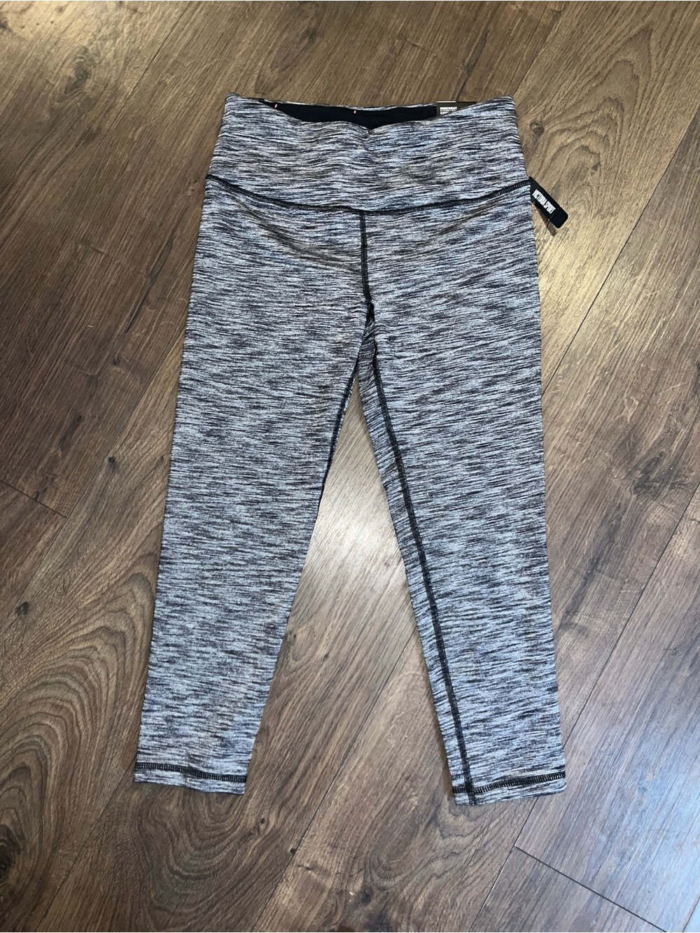 Victoria's Secret Heather Gray Space-Dye Leggings